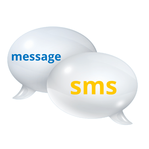 Message via sms