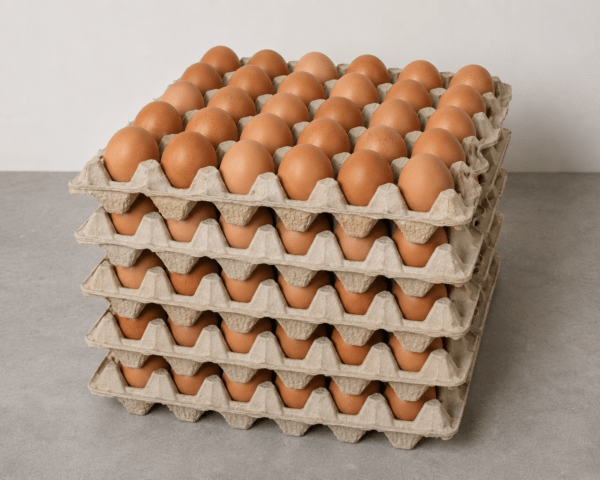 Lot de 5 Tablettes d’Œufs de Poulet – 150 Pièces