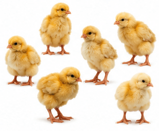 Poussin Goliath d'un Jour Vacciné - Poulet Local Amélioré