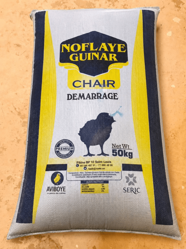 Aliment Poulet de Chair Démarrage | Sac 50 kg