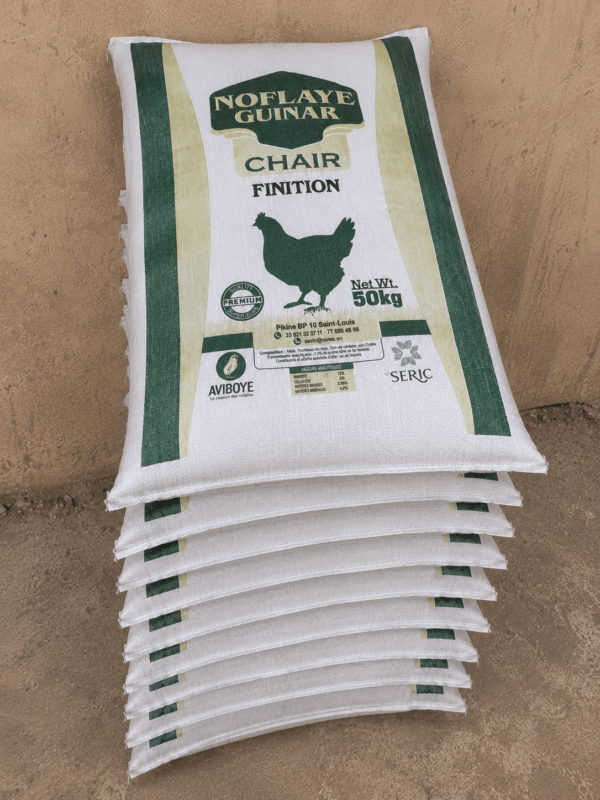 Aliment Poulet de Chair Finition | 5 tonnes (100 Sacs de 50 kg)